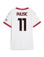 AC Milan Christian Pulisic #11 Bortedrakt Dame 2024-25 Korte ermer